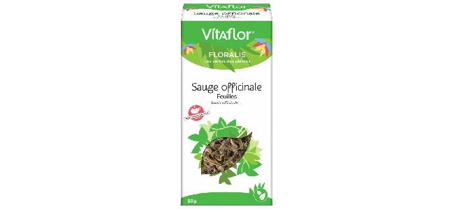 Vitaflor - Feuilles séchées de sauge officinale