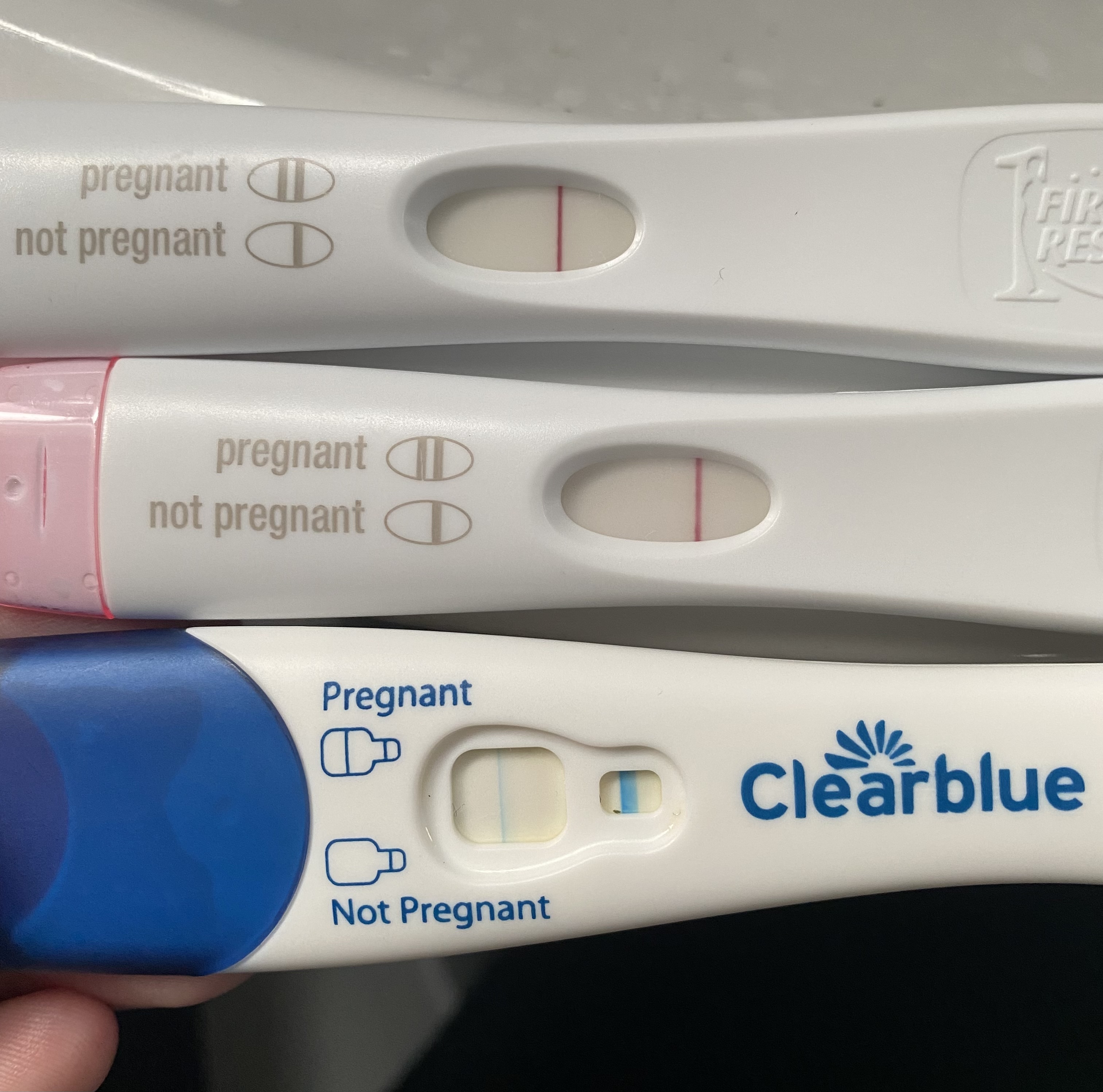 Confused About Clear Blue Test