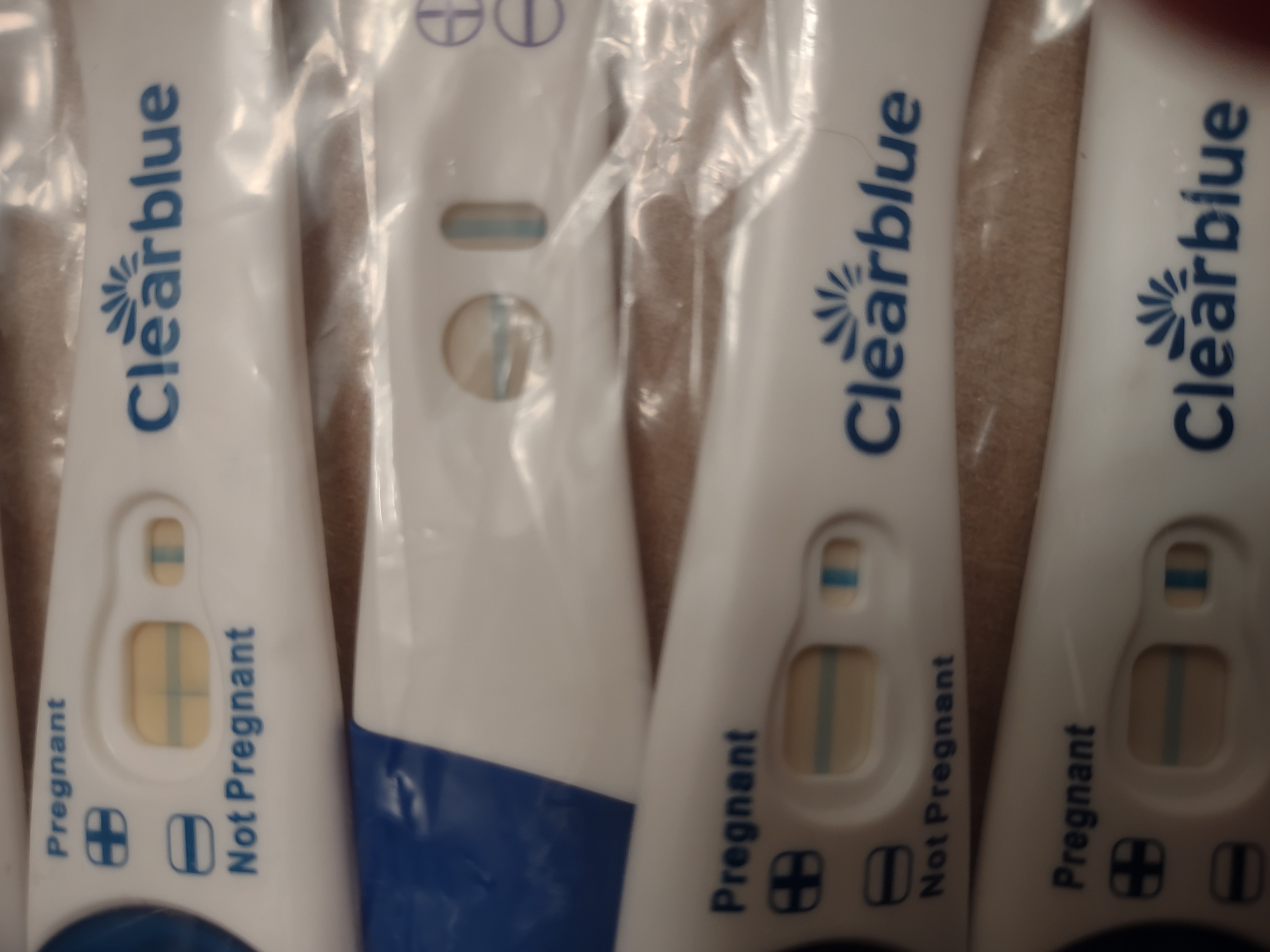 Help 45 days late mixed pregnancy test